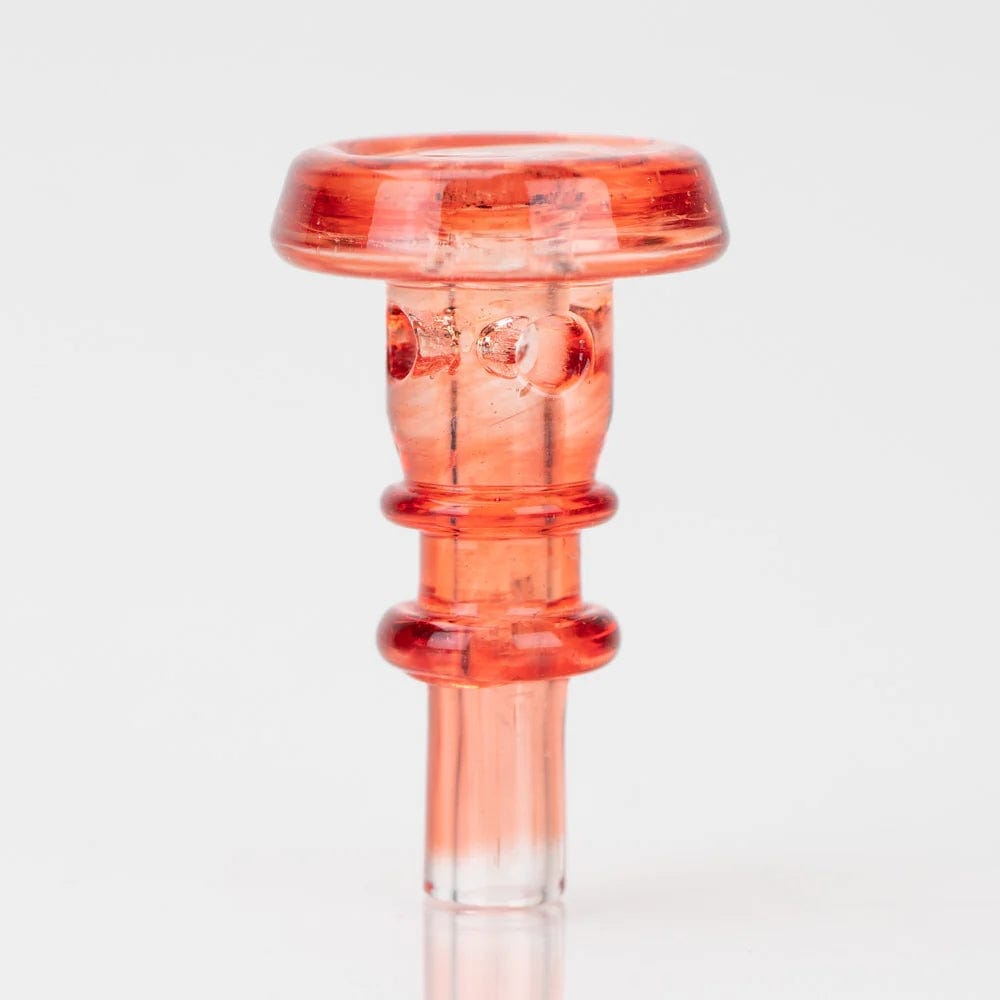 PuffCo Peak Pro 3D XL Chamber Glass Joystick Cap - Translucent Red
