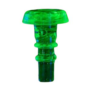 Empire Glassworks PuffCo Peak Pro 3D XL Chamber Glass Joystick Cap - UV Illuminnati