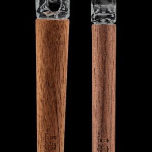 Wooden One Hitter with Glass Tip
