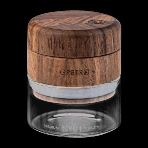 Kannastor Wood GR8TR Grinder with Jar Body