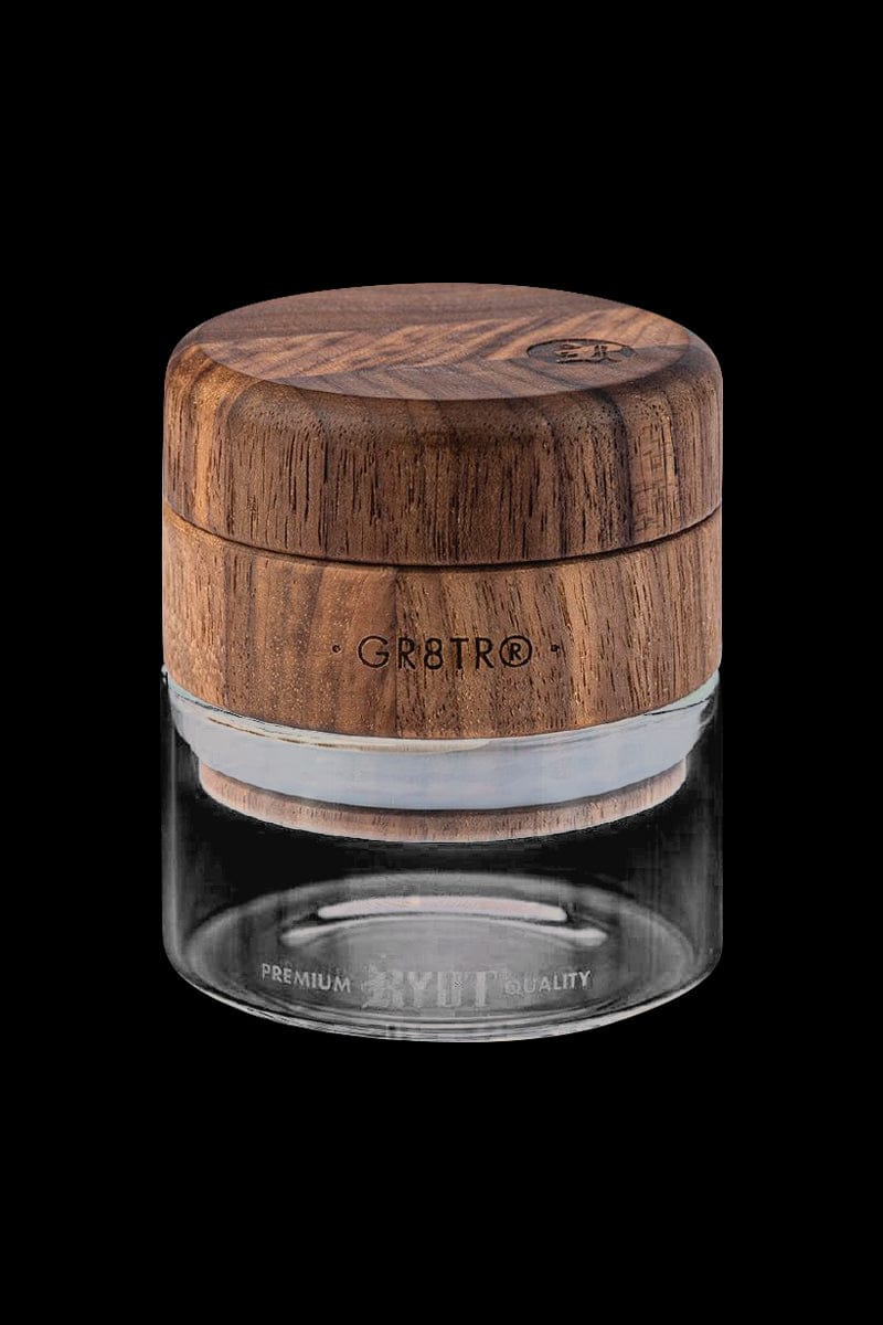 Kannastor Wood GR8TR Grinder with Jar Body