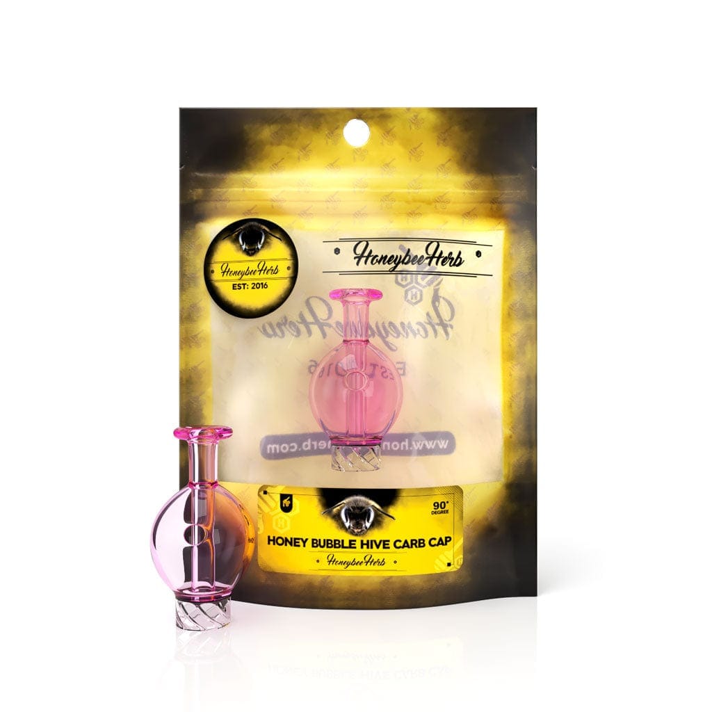 Honey Hive Bubble Carb Cap - Pink
