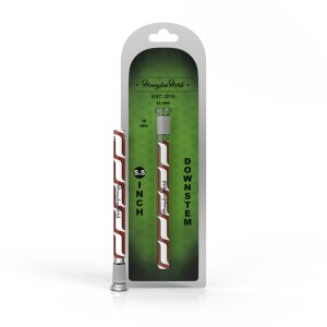 CHROMATIC STRIPE DOWNSTEM - 5.5in / Orange/White