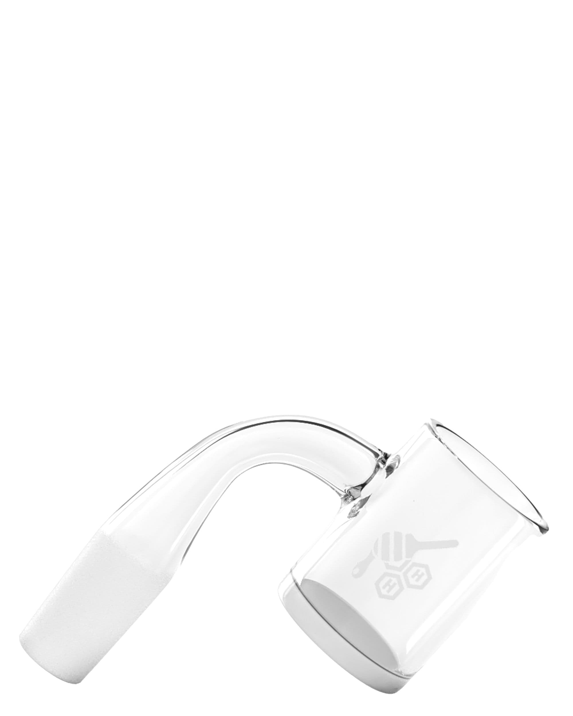 Honey & Milk Quartz Banger - 90° | Yellow Line - 10mm / Male
