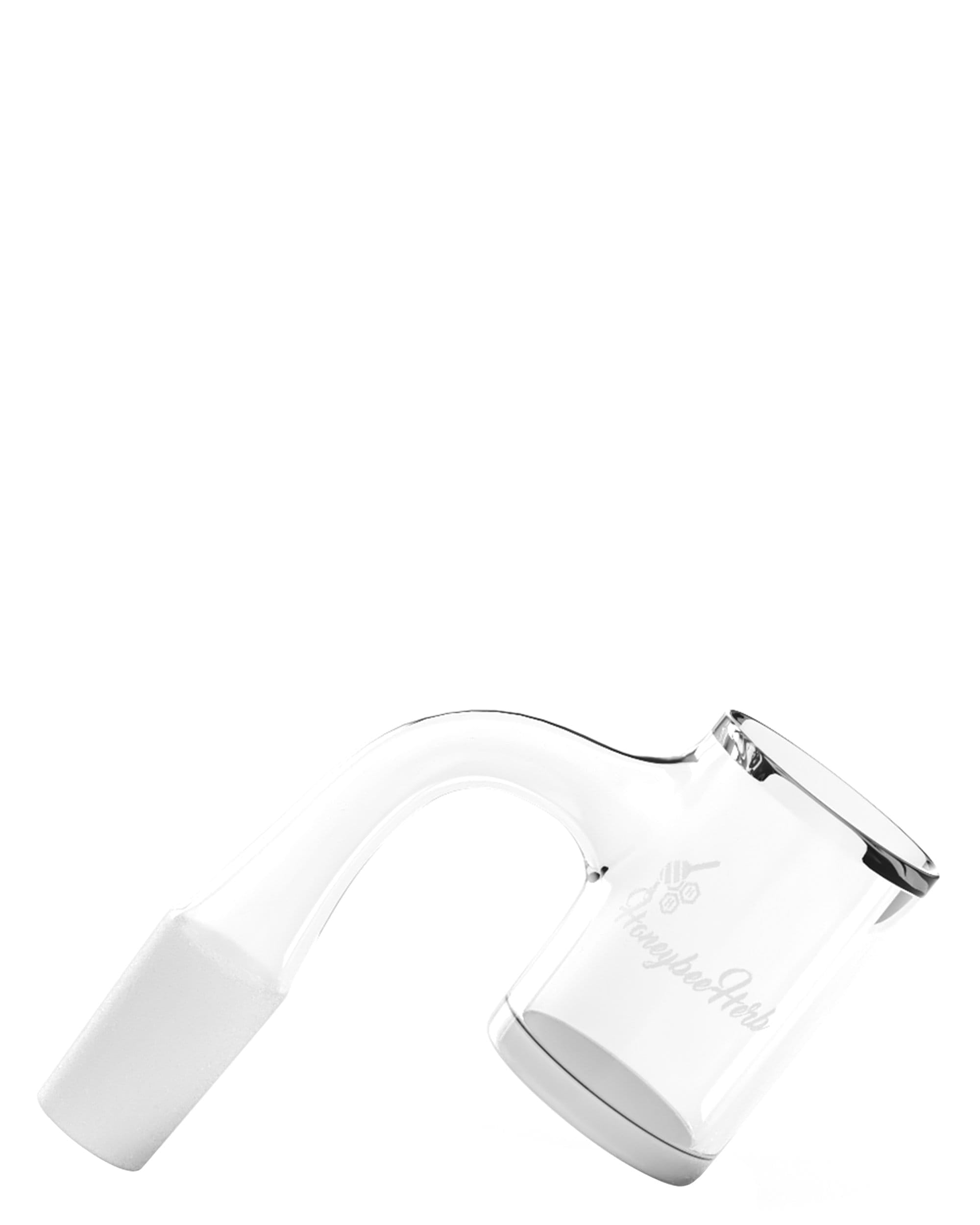 Honey & Milk Bevel Quartz Banger - 90° | Black Line - 10mm / Male