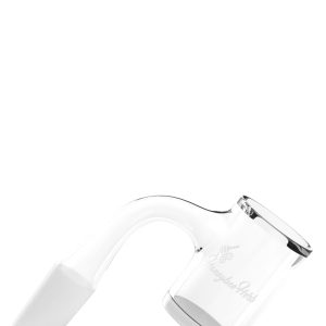 Honey & Milk Bevel Quartz Banger- 90Â° Degree | Bl - 10mm / Male