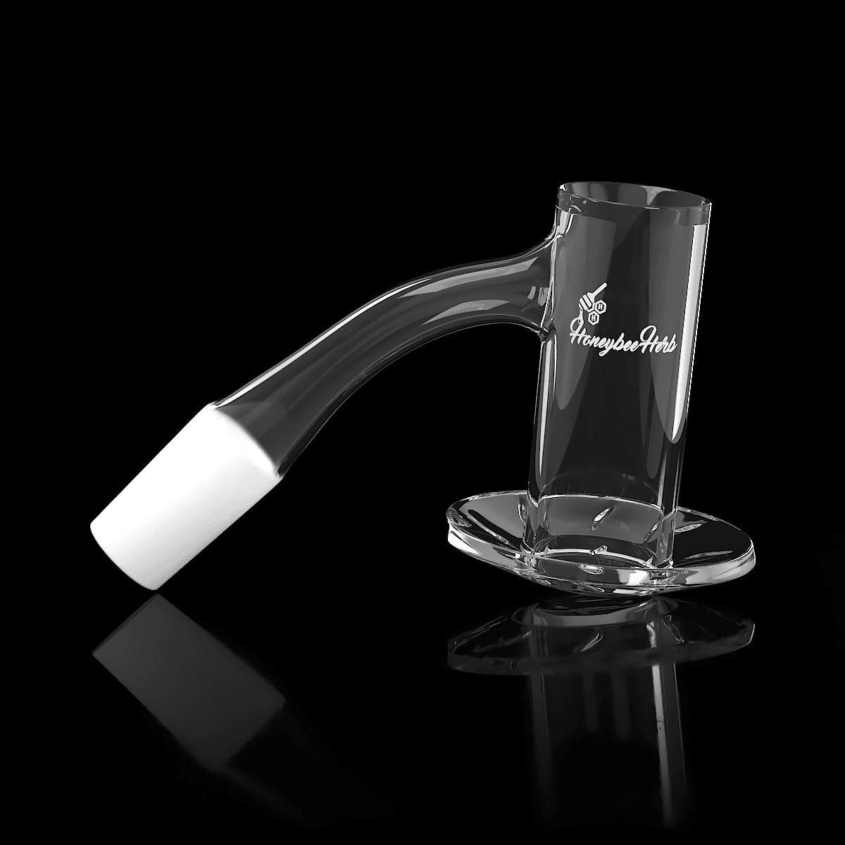 Honeybee Herb Beehive Quartz Banger - 45° Degree | Bl - 10mm / Male