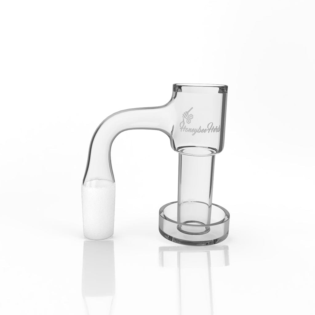 Honeysuckle Bevel Quartz Banger - 90° Degree | Bl
