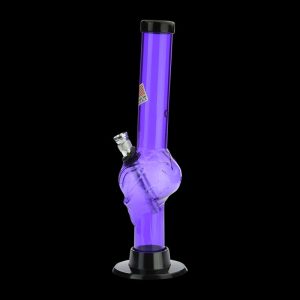 Acrylic Straight Tube Alien Base Bong