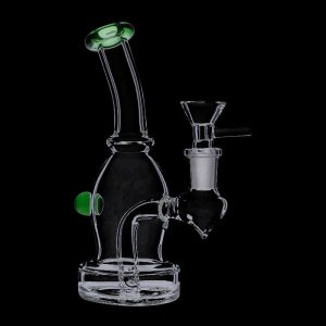 Glass Bubbler 5.5 Inches with Fixed Diffuser