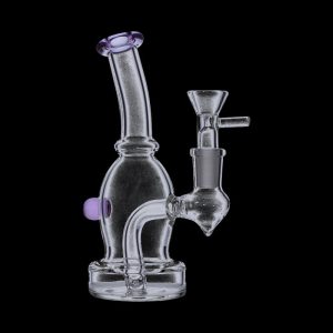 Glass Bubbler 5.5 Inches with Fixed Diffuser