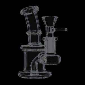 Glass Bubbler with Inline Perc