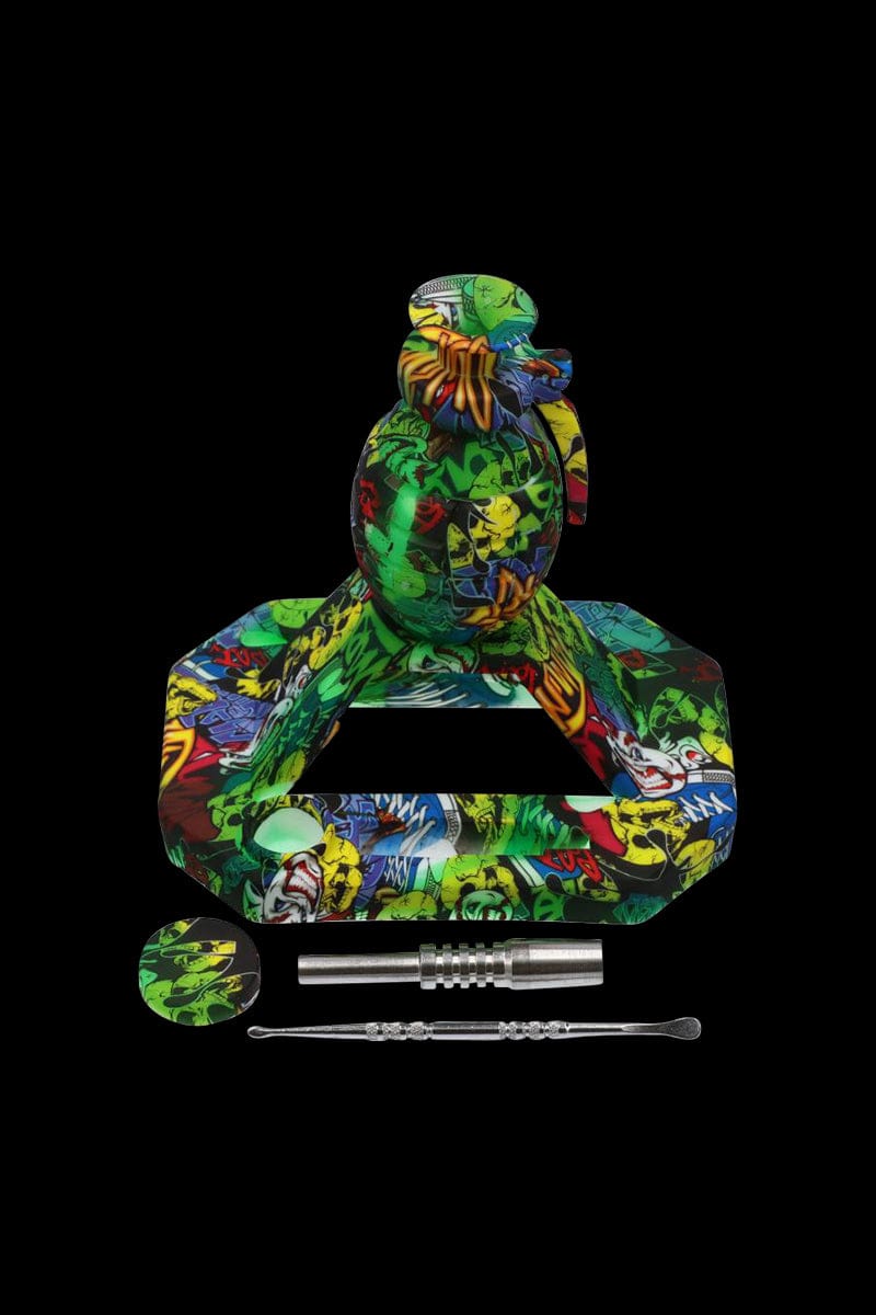 Silicone Grenade Nectar Collector Kit