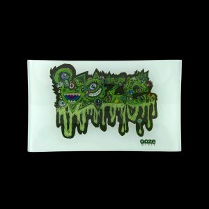 Ooze Rolling Tray - Shatter Resistant Glass - Medium