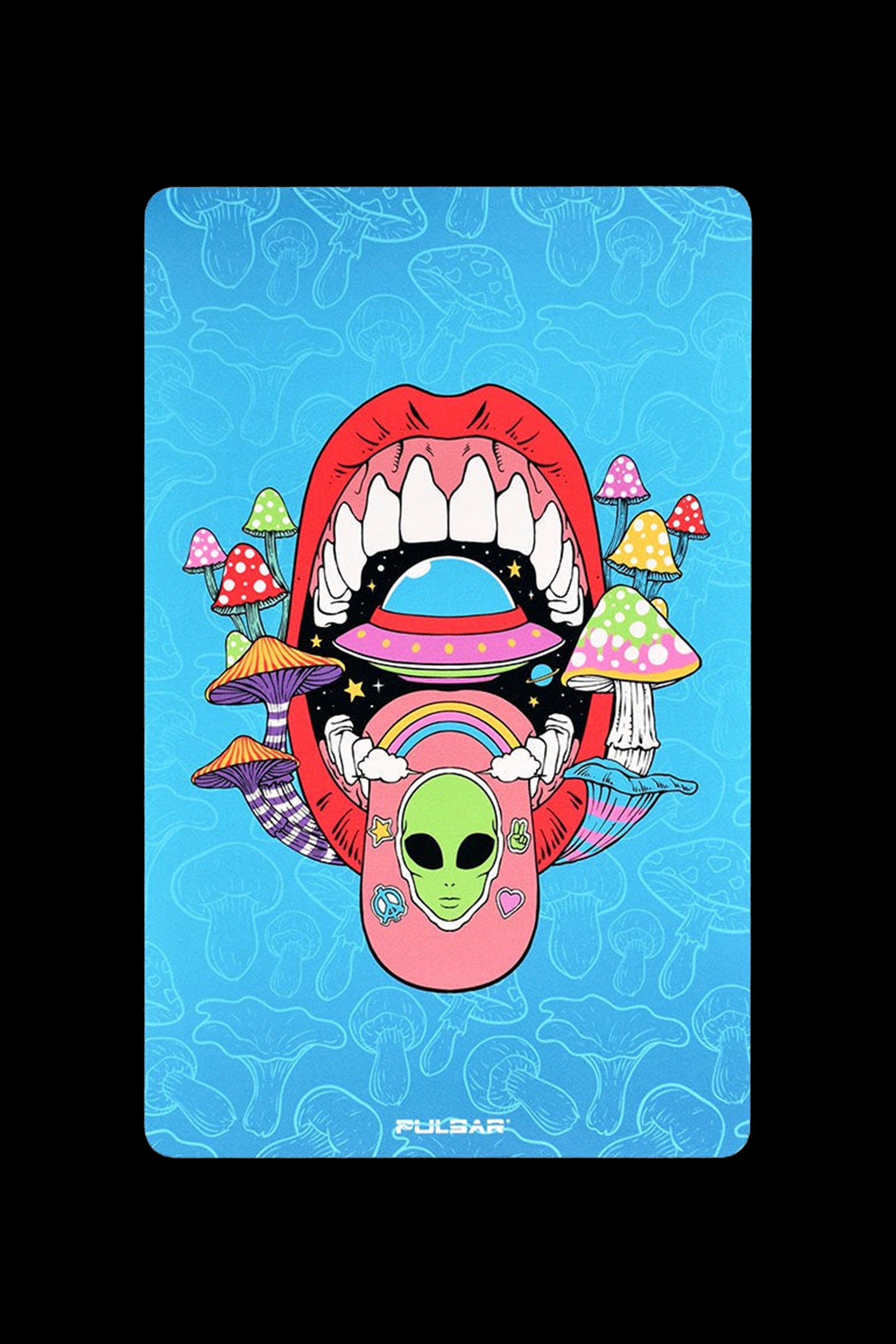 Pulsar DabPadz Rectangle Fabric Top Dab Mat | Drop Time