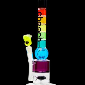 Cheech Glass Rainbow Glycerin Water Pipe