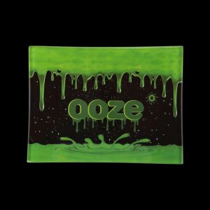 Ooze Rolling Tray - Shatter Resistant Glass - Medium
