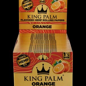 King Palm Flavored Hemp Rolling Papers 50ct Display 1 Size