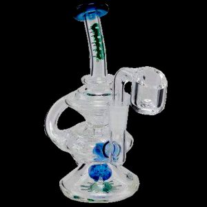 Ooze Rip Tide Mini Recycler Dab Rig