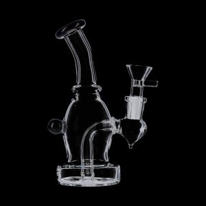 Glass Bubbler with Bent Neck