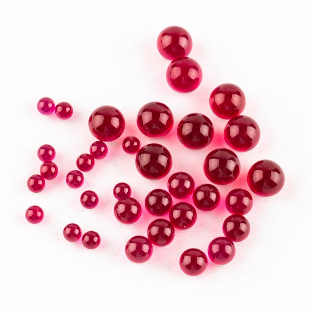 Ruby Terp Pearls - 8mm (1pc)