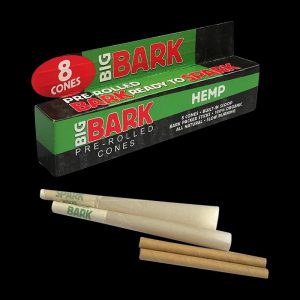 BIGBARK Hemp Pre-rolled Cones - 8 Pack