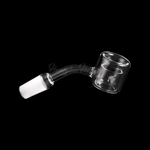 Honeybee Herb 45 Degree Thermal Quartz Banger - Yellow Line