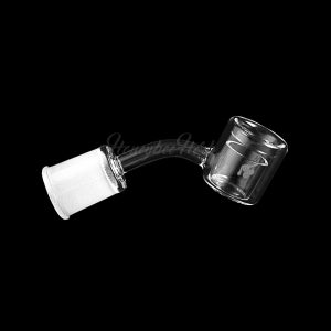 Honeybee Herb 45 Degree Thermal Quartz Banger - Yellow Line