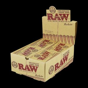RAW Perfecto Pre-Rolled Cone Tips - 20 Pack