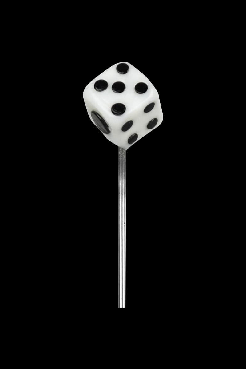 Themed Glass Poker & Dabber Tool