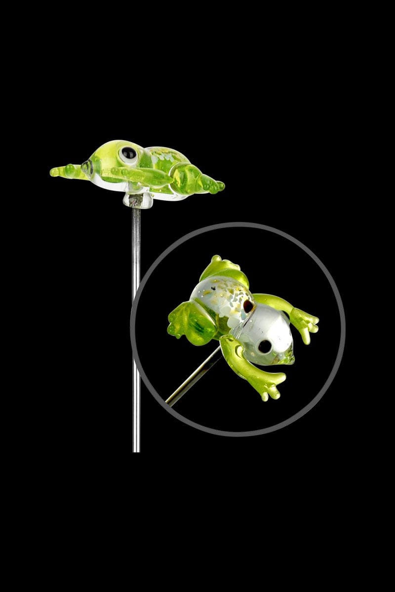 Themed Glass Poker & Dabber Tool