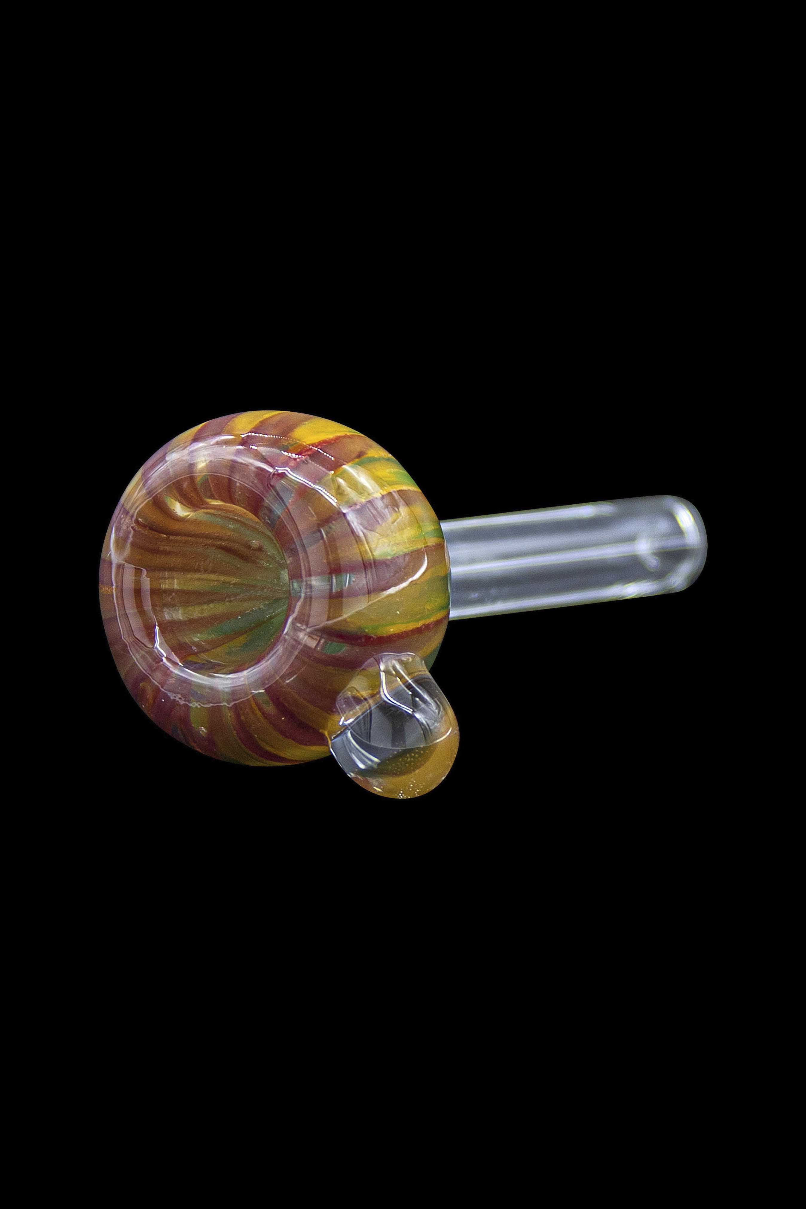 LA Pipes 9mm Rasta Slide Bowl