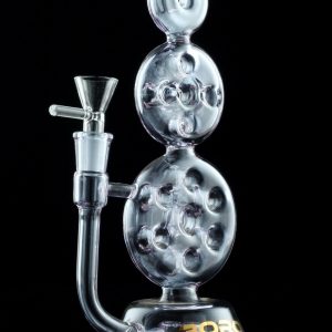 BoroTech Glass ""Skald"" Swiss Stack with Circ Perc