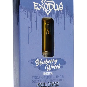Blueberry Wreck Exodus Zooted Loud Resin Cartridge 2G