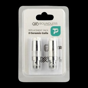 Boundless Terp Pen Dual Ceramic Coil Atomizer - 2 Pack