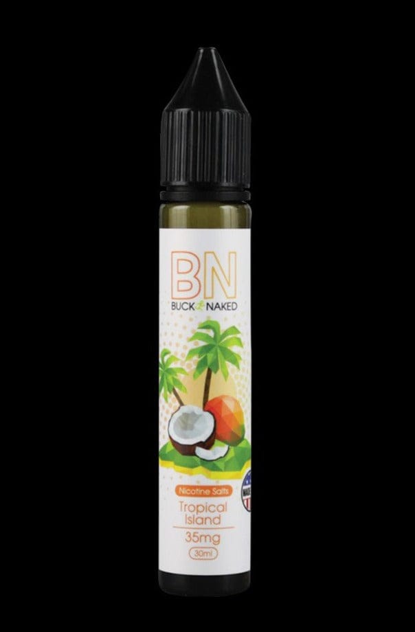 Buck Naked ""Tropical Island"" Nic Salt eLiquid