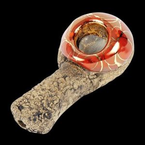 Celebration Pipes Panama Red - Gold Plated Bowl