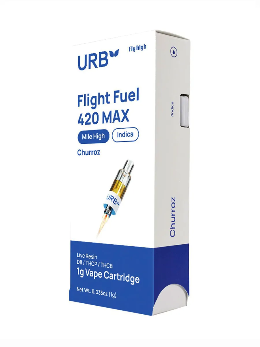 Churroz URB 2.0 Mile High Flight Fuel 420 Max Cartridge 1G
