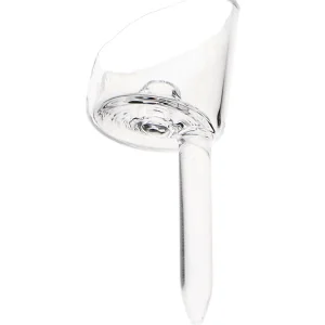 Clear Quartz Banger Carb Cap With Short Handle By Got Nail
