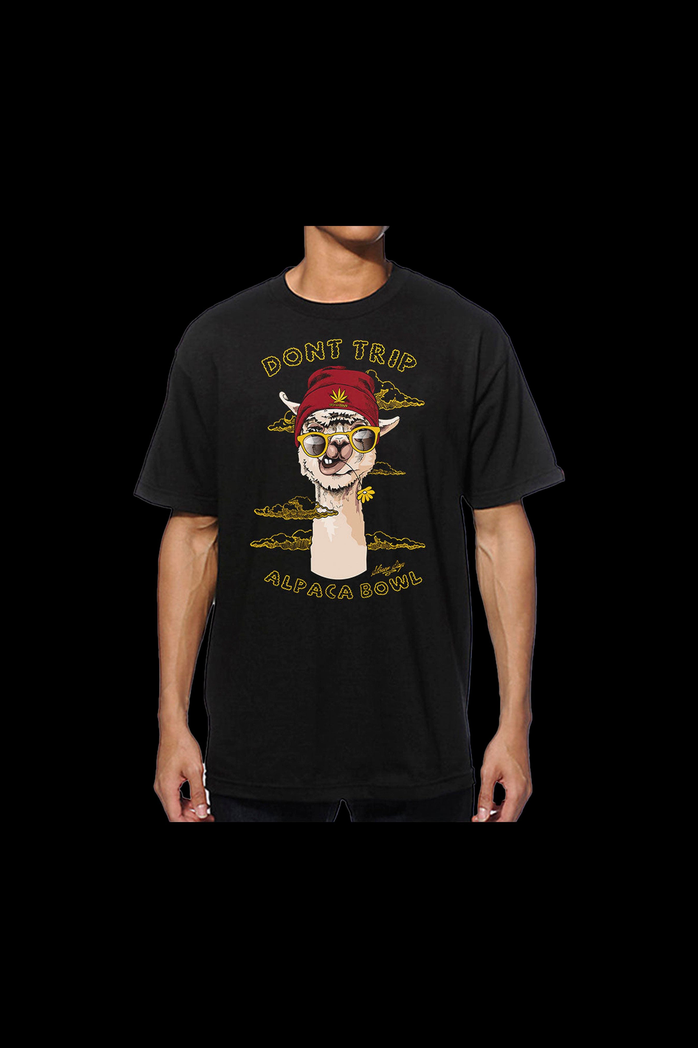 StonerDays Don't Trip Alpaca Bowl Tee