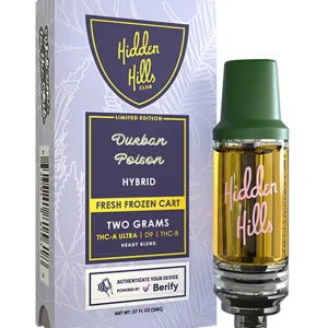 Durban Poison Hidden Hills Fresh Frozen Cartridge 2G