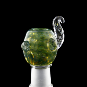 Empire Glassworks Female Dome - Blue and Fumed