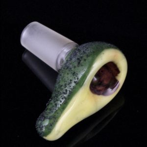 Empire Glassworks ""Avocadope"" Flower Bowl