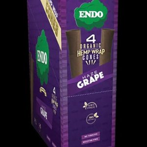 Endo Organic Hemp Wrap Cones - 15 Pack
