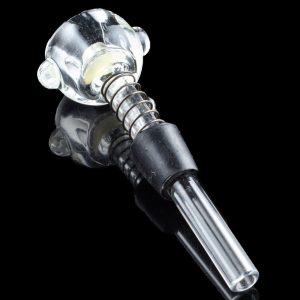 Glass Eject-a-Bowl and Downstem for Roll Uh Bowl