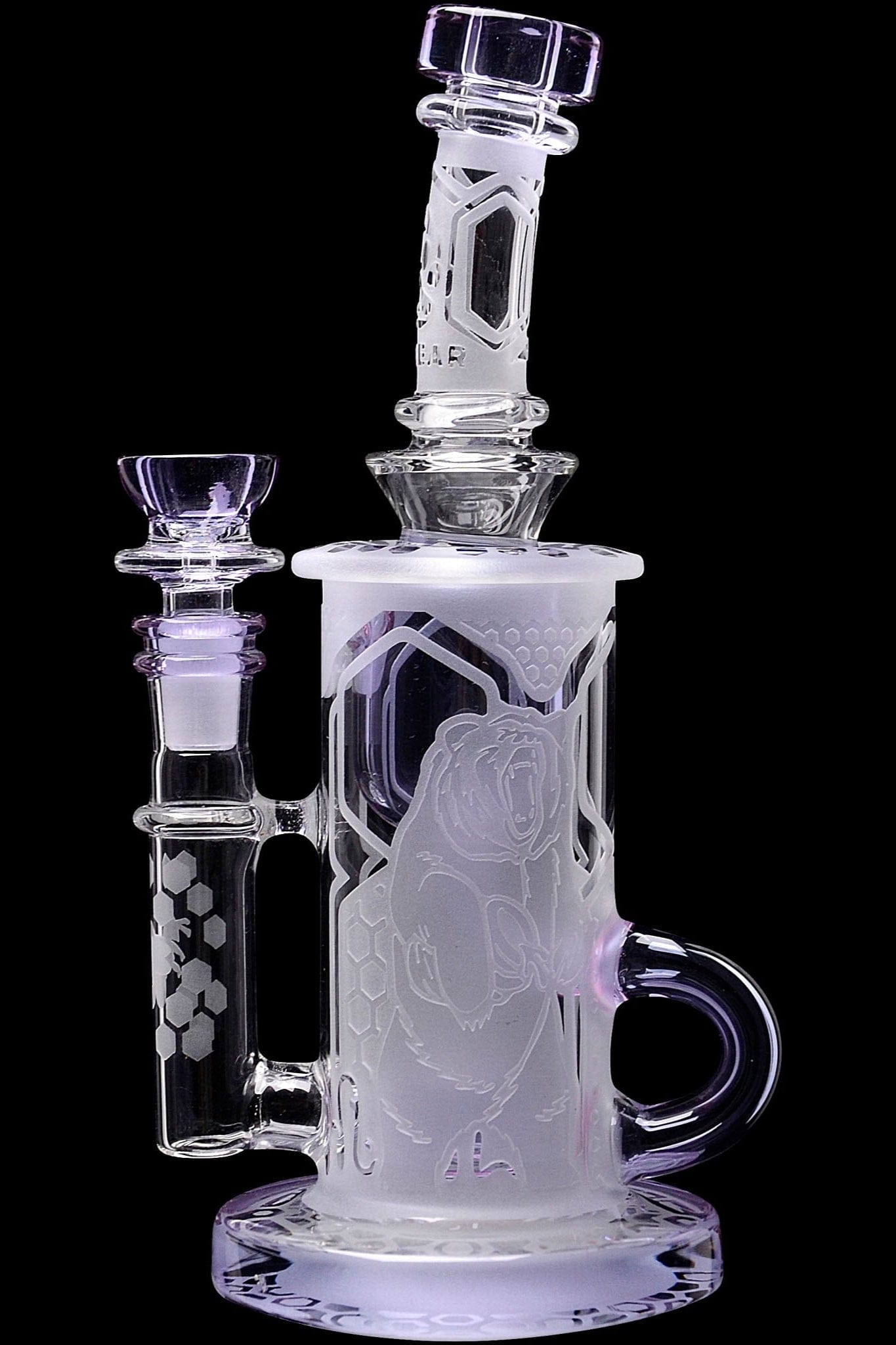 Calibear Sandblasted Flower Of Life Klein Recycler