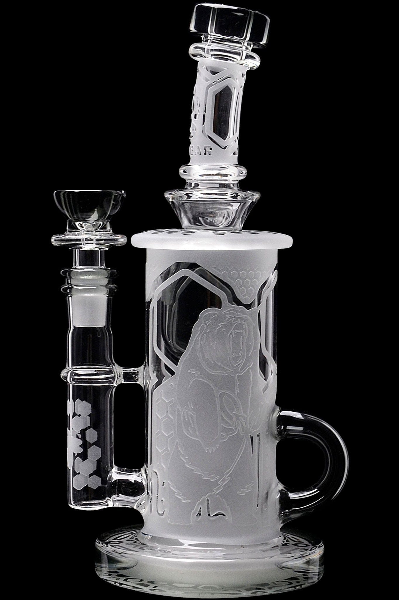 Calibear Sandblasted Flower Of Life Klein Recycler