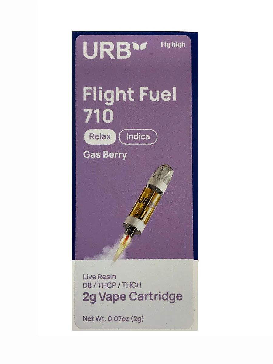 Gas Berry URB Flight Fuel 710 Relax Cartridge 2G