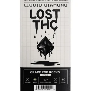 Grape Pop Rocks Lost THC Liquid Diamond Blend Disposable 3G