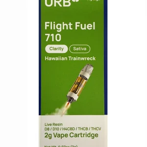 Hawaiian Trainwreck URB Flight Fuel 710 Clarity Cartridge 2G